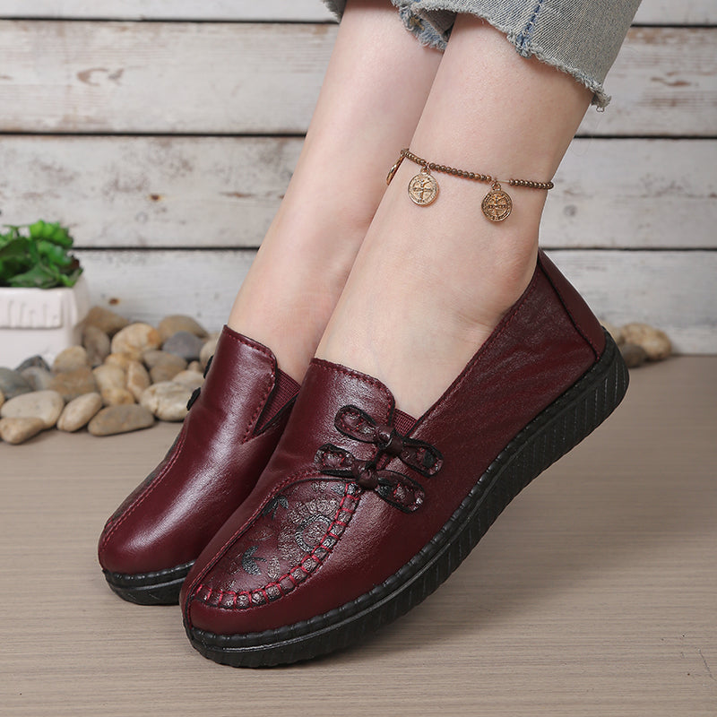 Men's Leather Slip-On Orthopedic Shoes