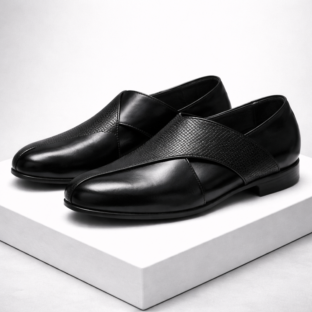 Men's Leather Slip-On Orthopedic Loafers
