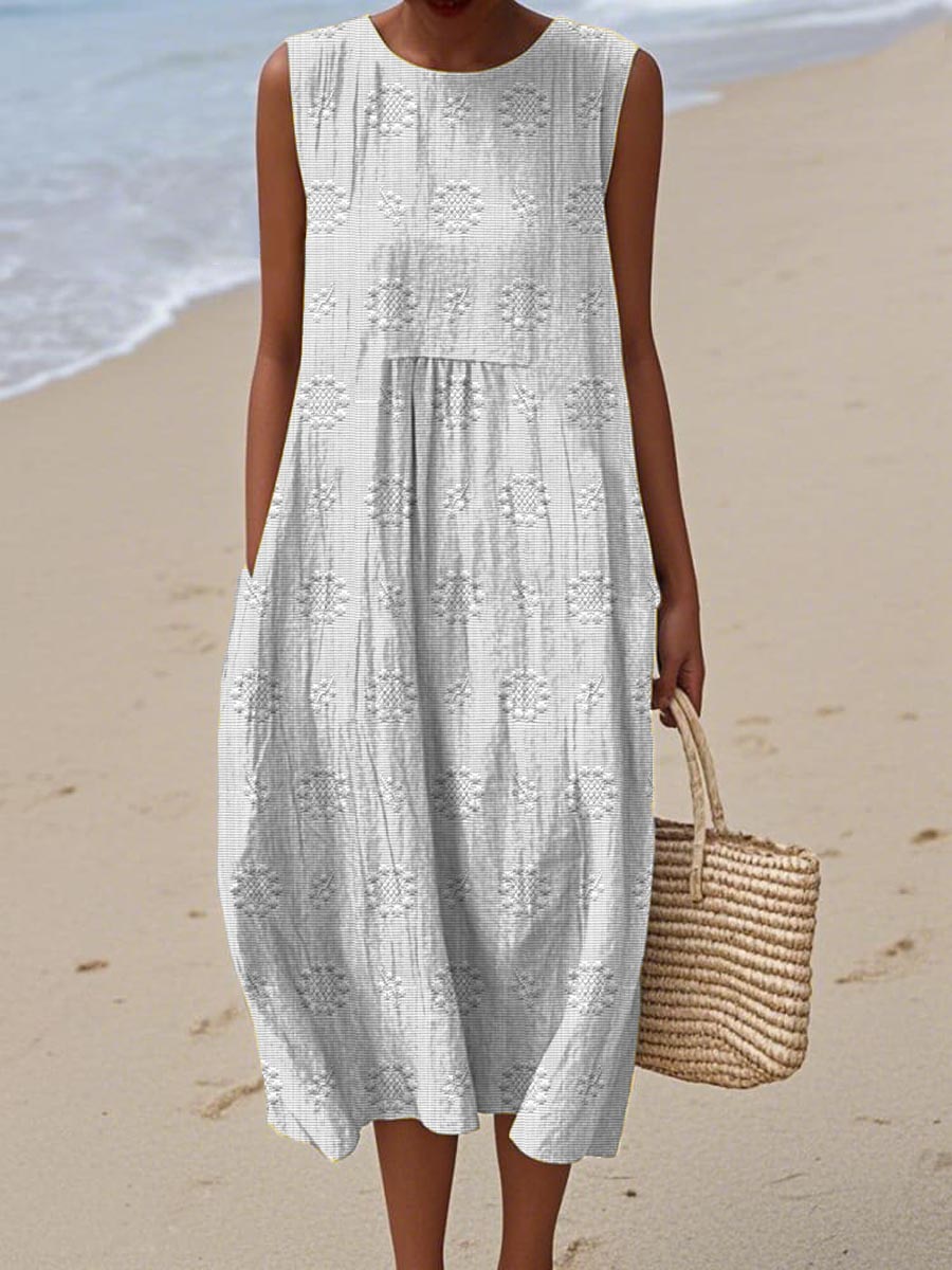 Sleeveless Midi Dress