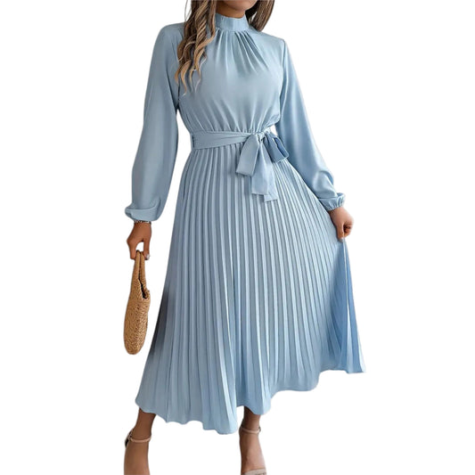Valentina | Elegant Pleated Midi Dress