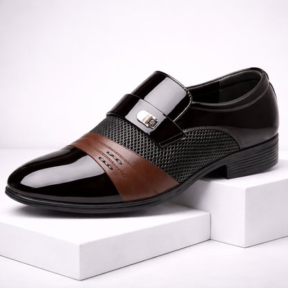 Men's Leather Slip-On Loafers