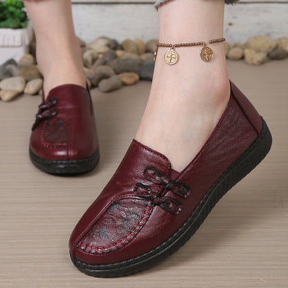 Men's Leather Slip-On Orthopedic Shoes