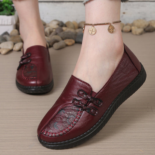 Men's Leather Slip-On Orthopedic Shoes