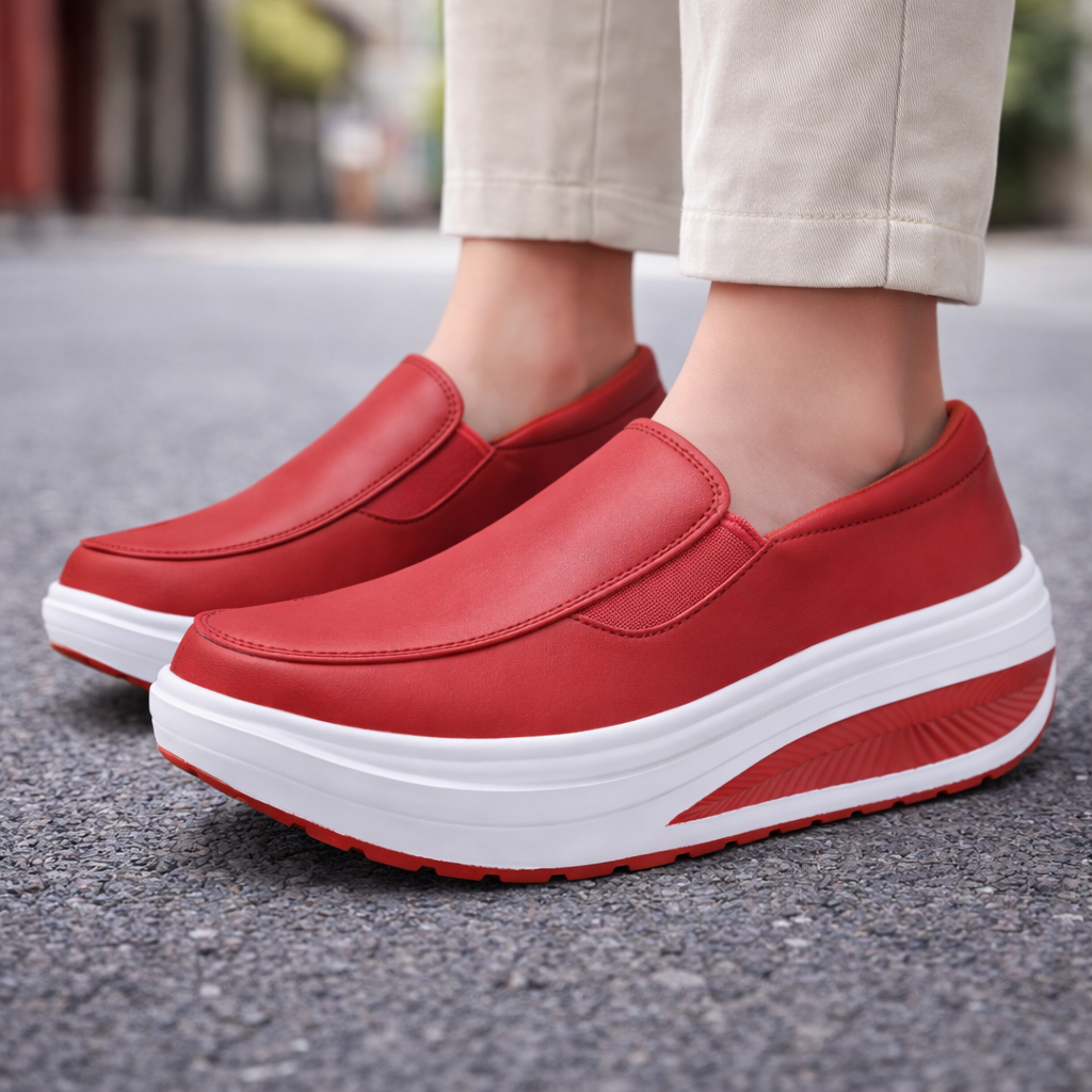 Leather Orthopedic Sneakers